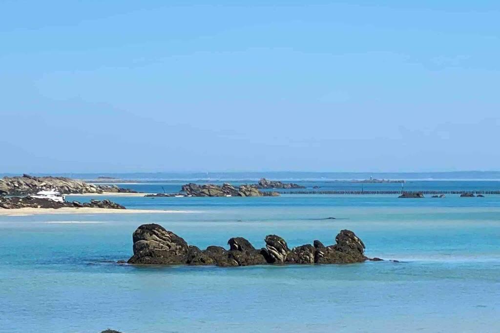 Apartamento Le kocon, dans un écrin, le calme à la mer Saint-Pair-sur-Mer Exterior foto